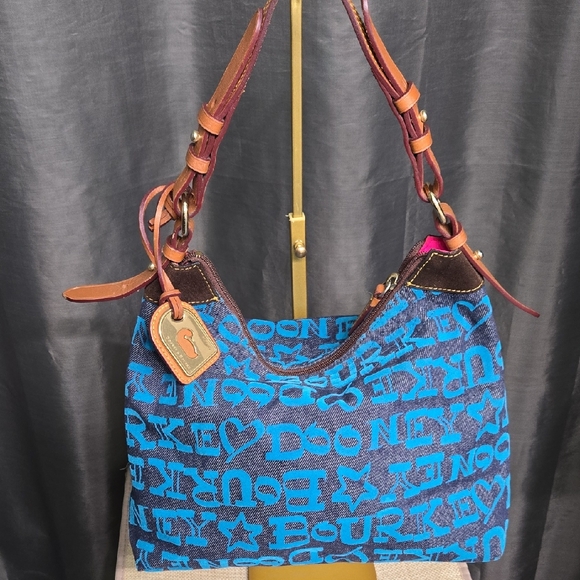 Dooney & Bourke Handbags - Dooney & Bourke Denim Shoulder Bag